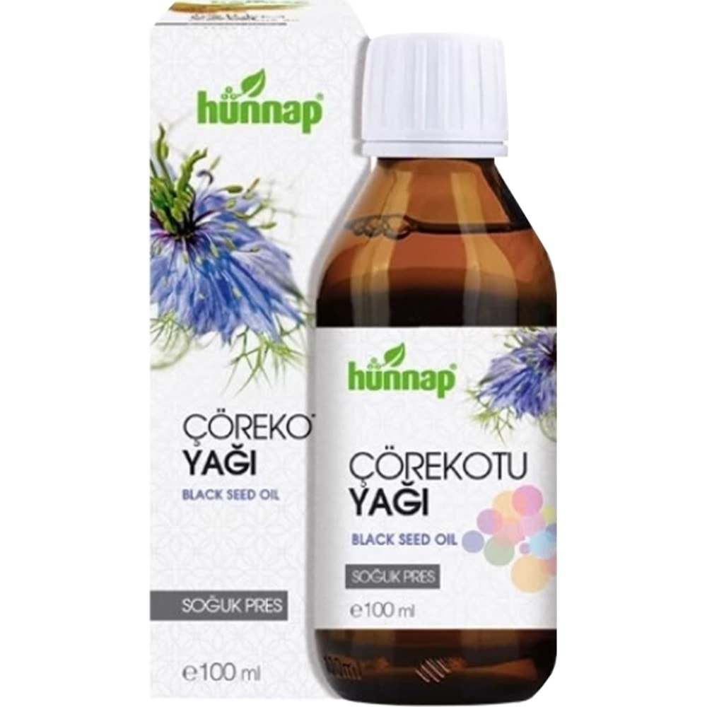 Hünnap Çörekotu Yağı 100ML (Soğuk Pres) 6 Lı Set