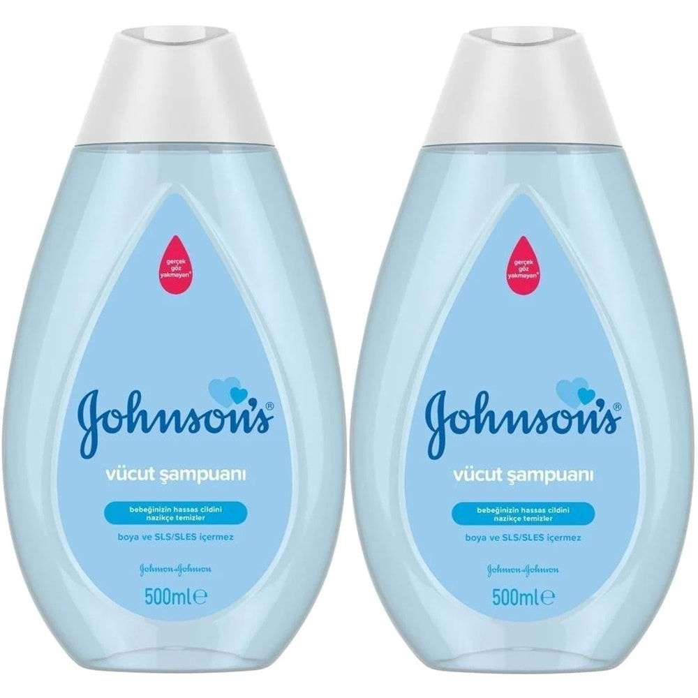 Johnsons Baby Vücut Şampuanı 500ML (2 Li Set)