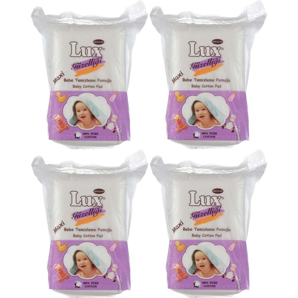 Lüx Bebek Temizleme Pamuğu 240 Adet (4Pk*60)