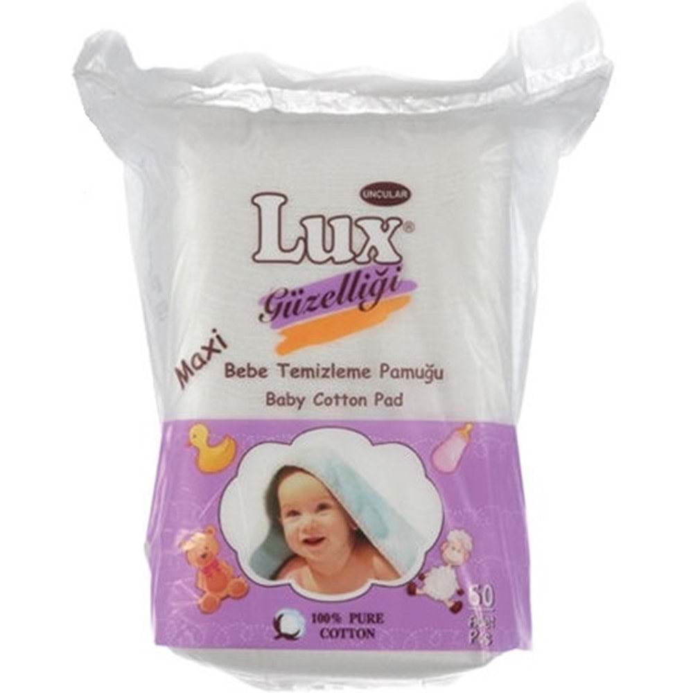 Lüx Bebek Temizleme Pamuğu 1080 Adet (18Pk*60)