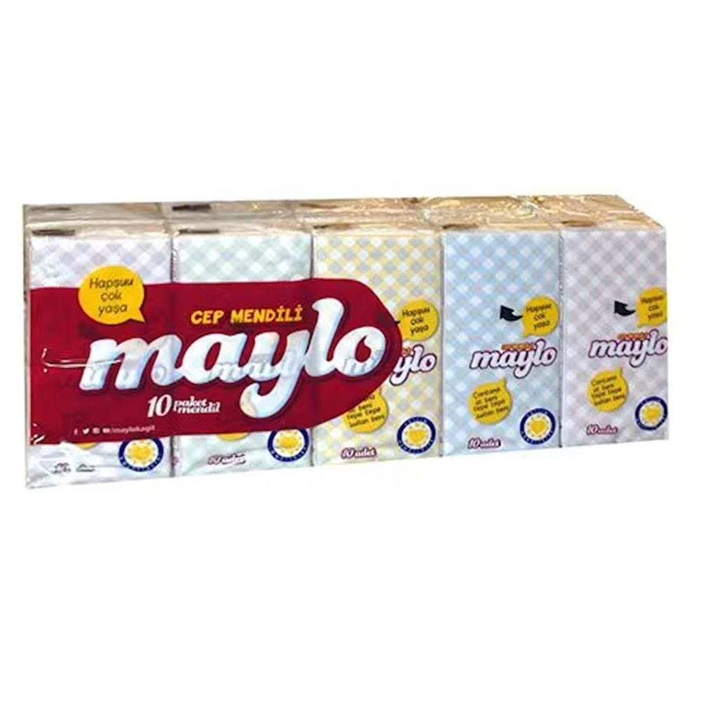 Maylo Cep Kağıt Mendil 20 Li Set (2PK*10)