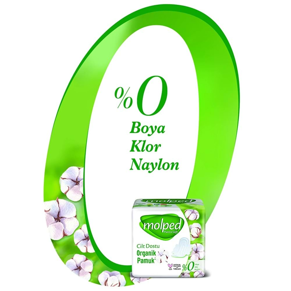 Molped Pure&Soft Hijyenik Ped Normal 92 (2PK*46) Adet Mega Pk