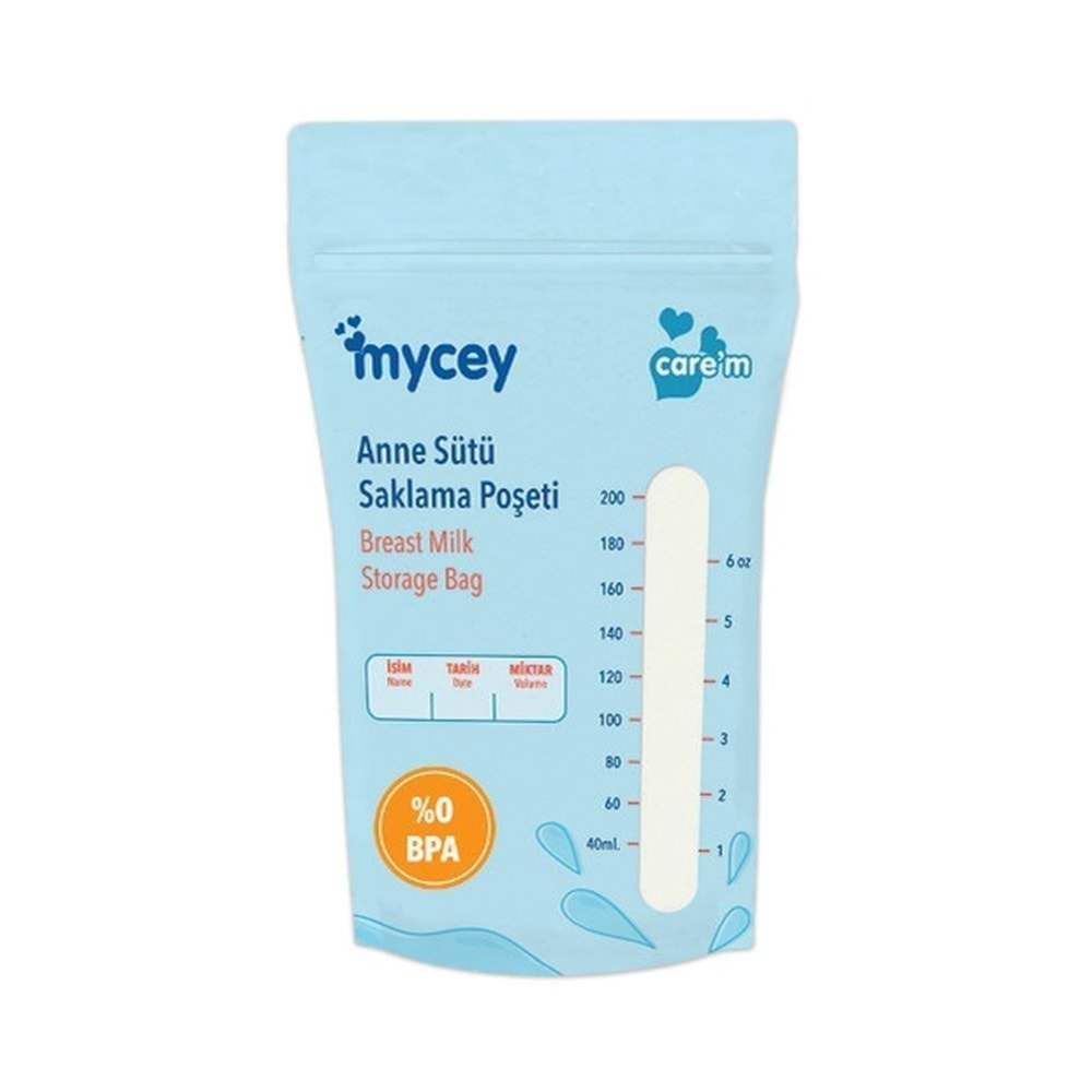 Mycey Anne Sütü / Süt Saklama Poşeti 25 Li Pk Tekli (5 Li Set)