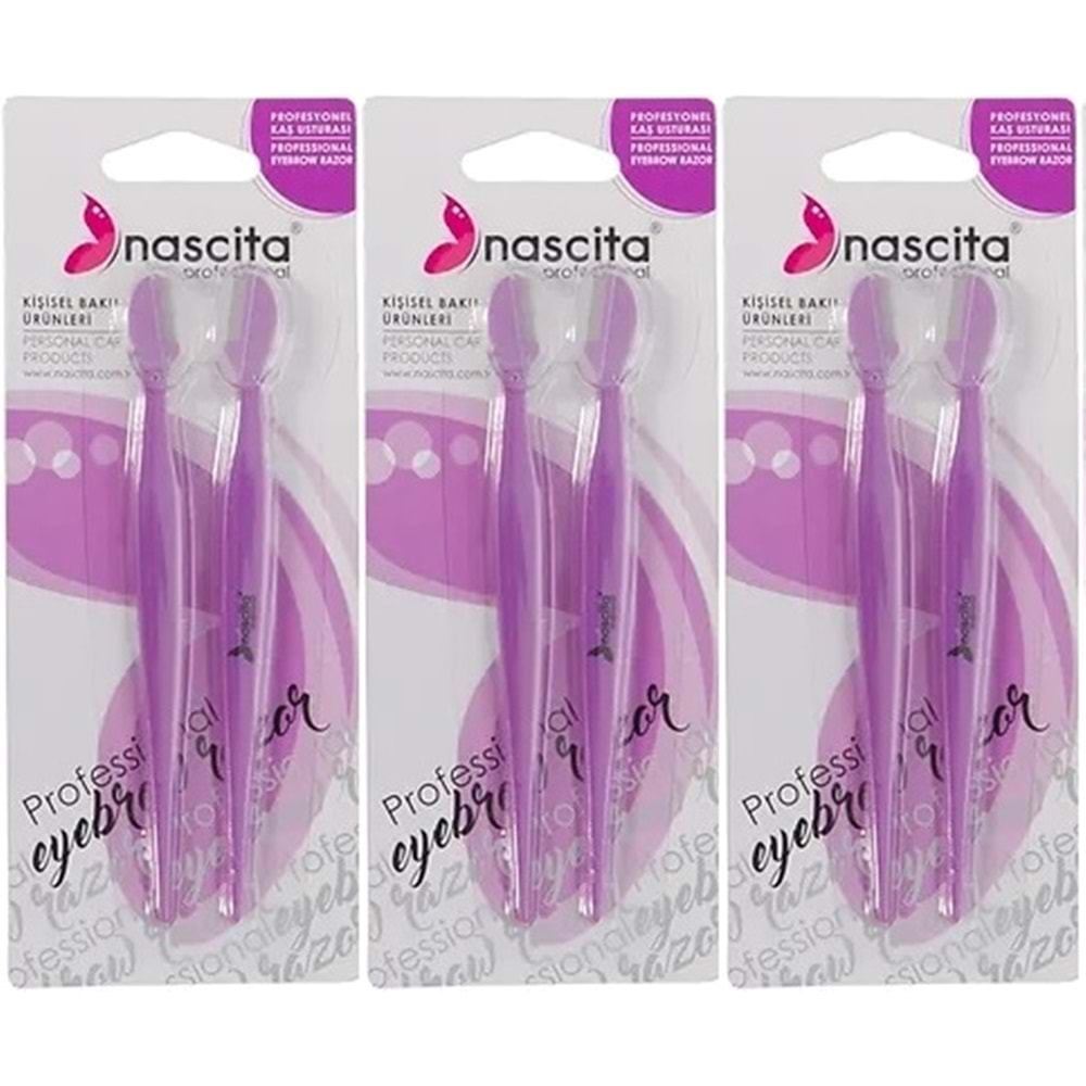 Nascita Profesyonel Kaş Usturası Çiftli (3 Lü Set)