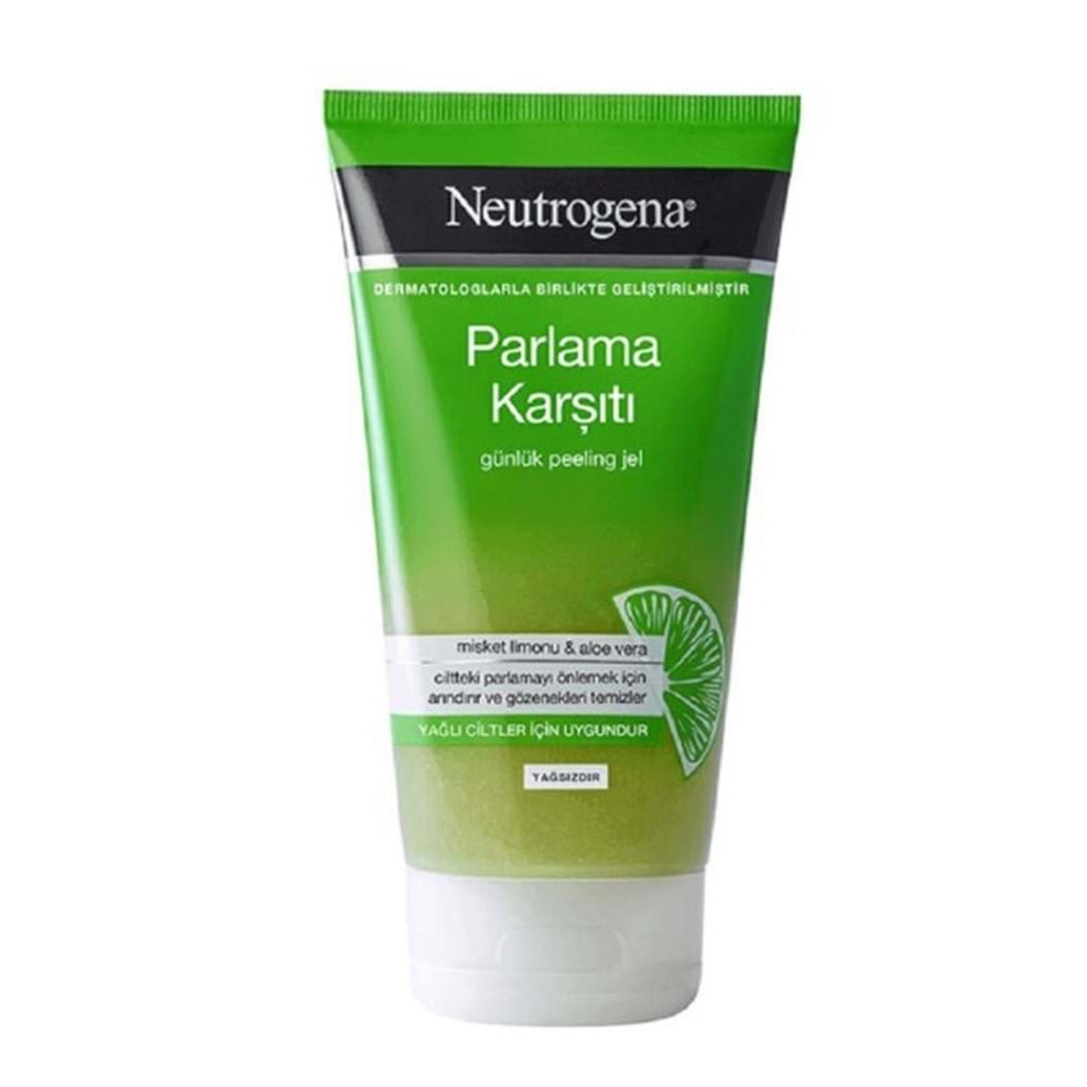 Neutrogena Parlama Karşıtı Yağsız Peeling Jel 150ML (4 Lü Set)