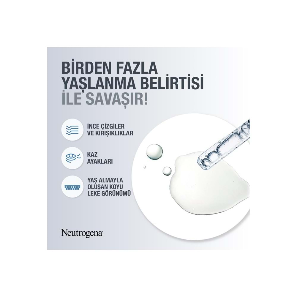 Neutrogena Retinol Boost Serum Antiaging 30ML (Yaşlanma Karşıtı Serum) (5 Li Set)