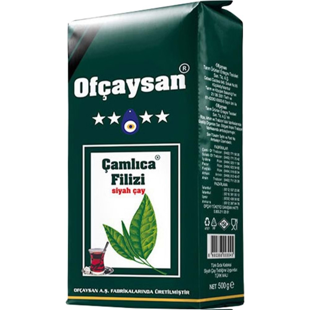 Ofçaysan Çamlıca Filizi 500Gr (12 Li Set Toplam 6KG) (12PK*500GR)