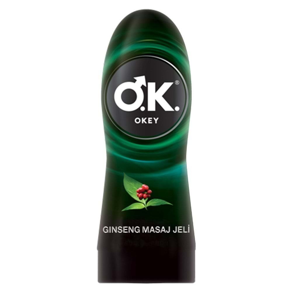 Okey Masaj Jeli 200ML Ginseng (Masaj Jeli) (5 Li Set)