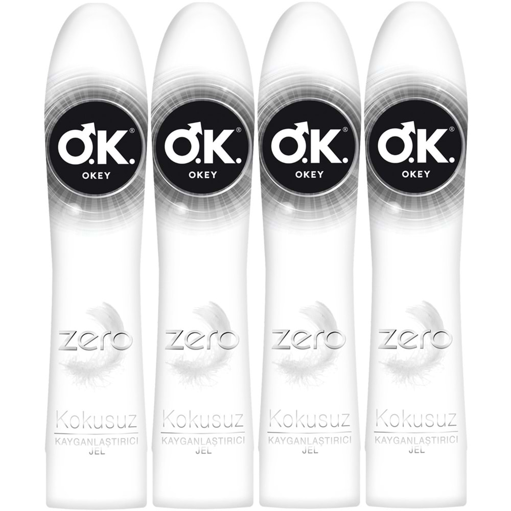 Okey Kayganlaştırıcı Jel 100ML Zero (4 Lü Set)