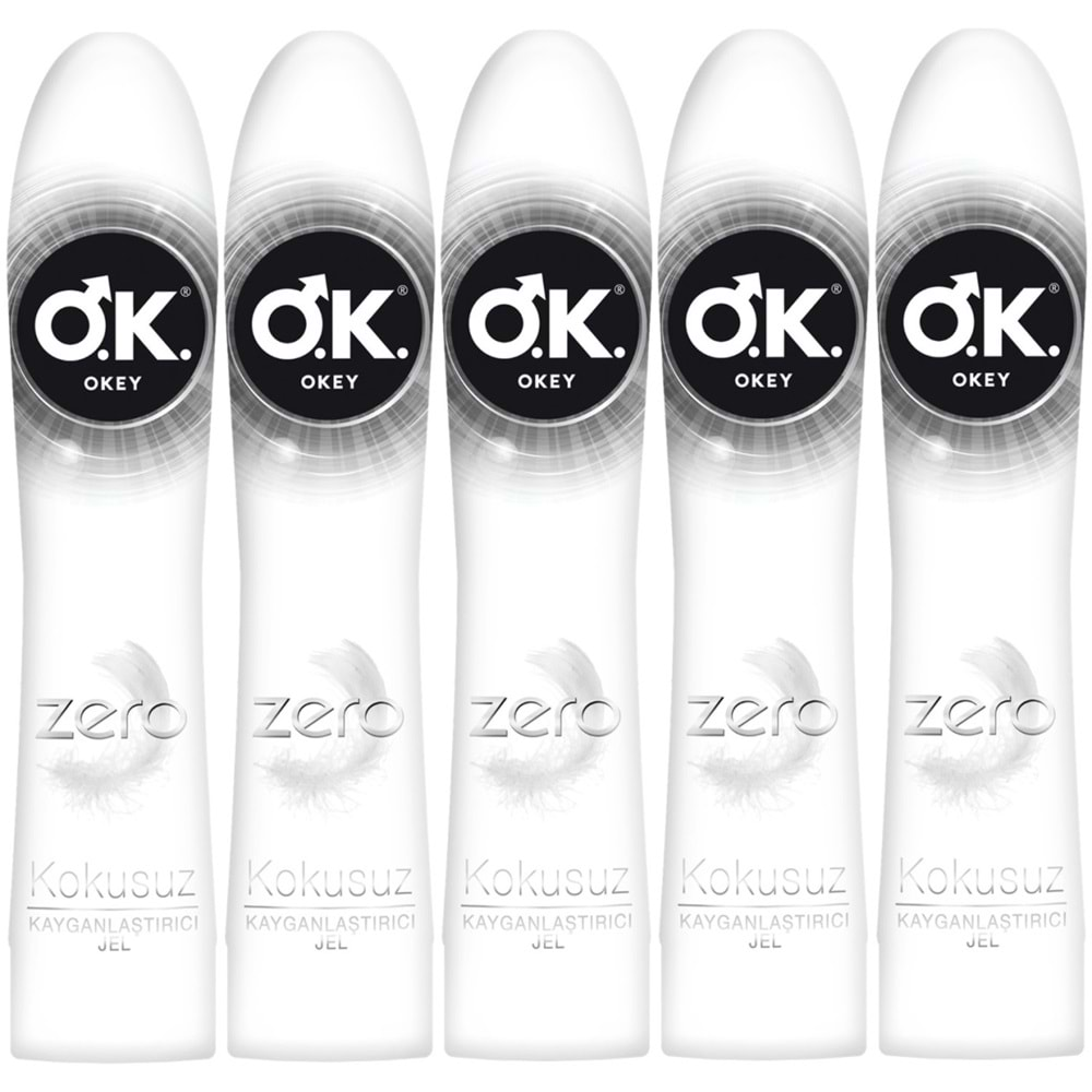 Okey Kayganlaştırıcı Jel 100ML Zero (5 Li Set)