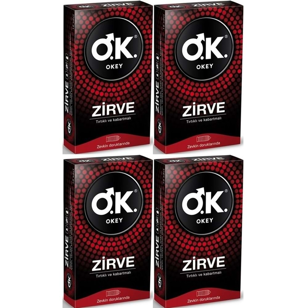 Okey Prezervatif 40 Adet Zirve (4PK*10)