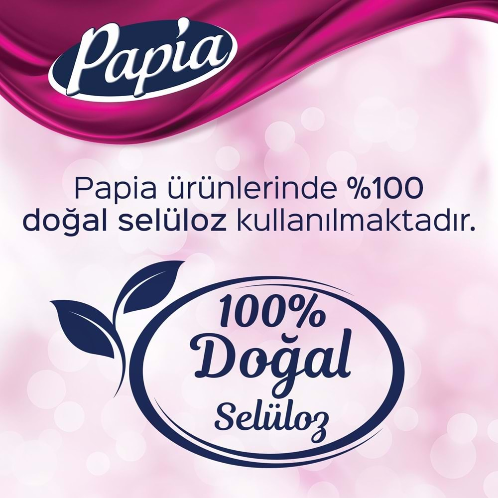 Papia Tuvalet Kağıdı (3 Katlı) 32 Li Pk + 12 Li Paket Kağıt Havlu Decor Desenli (3 Katlı)