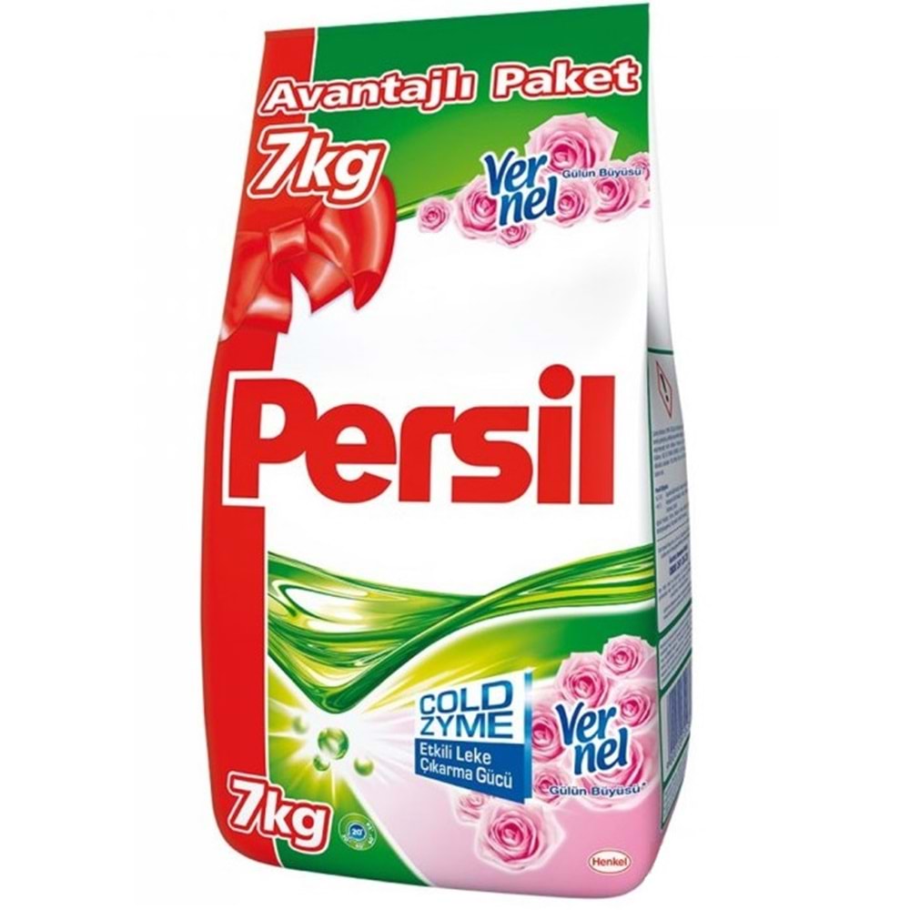 Persil Matik Toz Çamaşır Deterjanı 7+7:14KG Gülün Büyüsü Renkli Beyaz+Color/Renkli (92 Yıkama)