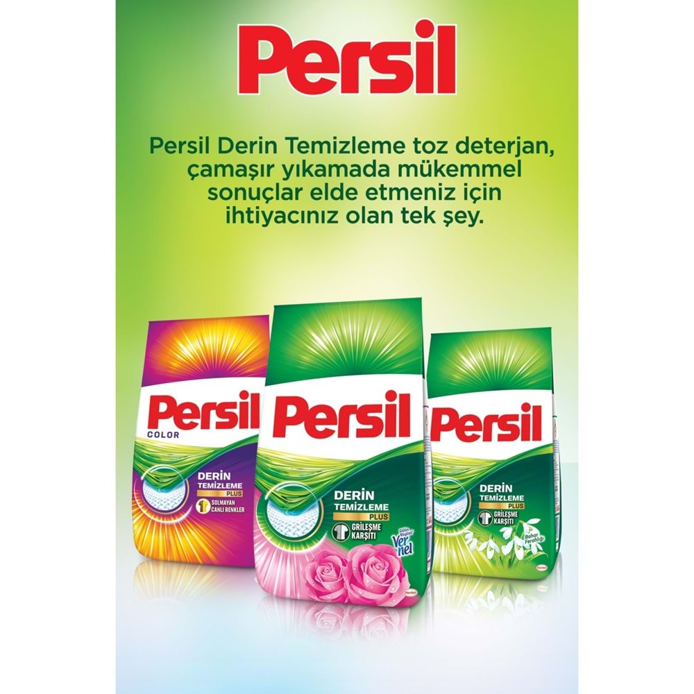 Persil Matik Toz Çamaşır Deterjanı 7+7:14KG Gülün Büyüsü Renkli Beyaz+Color/Renkli (92 Yıkama)