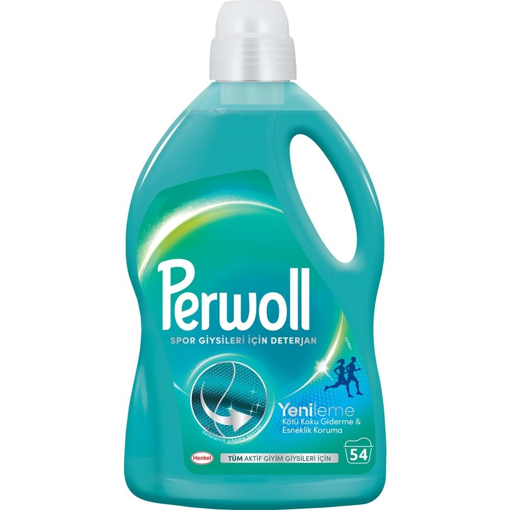 Perwoll Sıvı Çamaşır Deterjanı 17.82LT Spor Giysiler (324 Yıkama) (6*2.97LT)