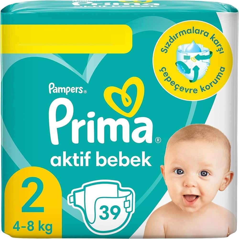 Prima Bebek Bezi Beden:2 (4-8Kg) Mini 234 Adet Süper Ekonomik Mega Pk