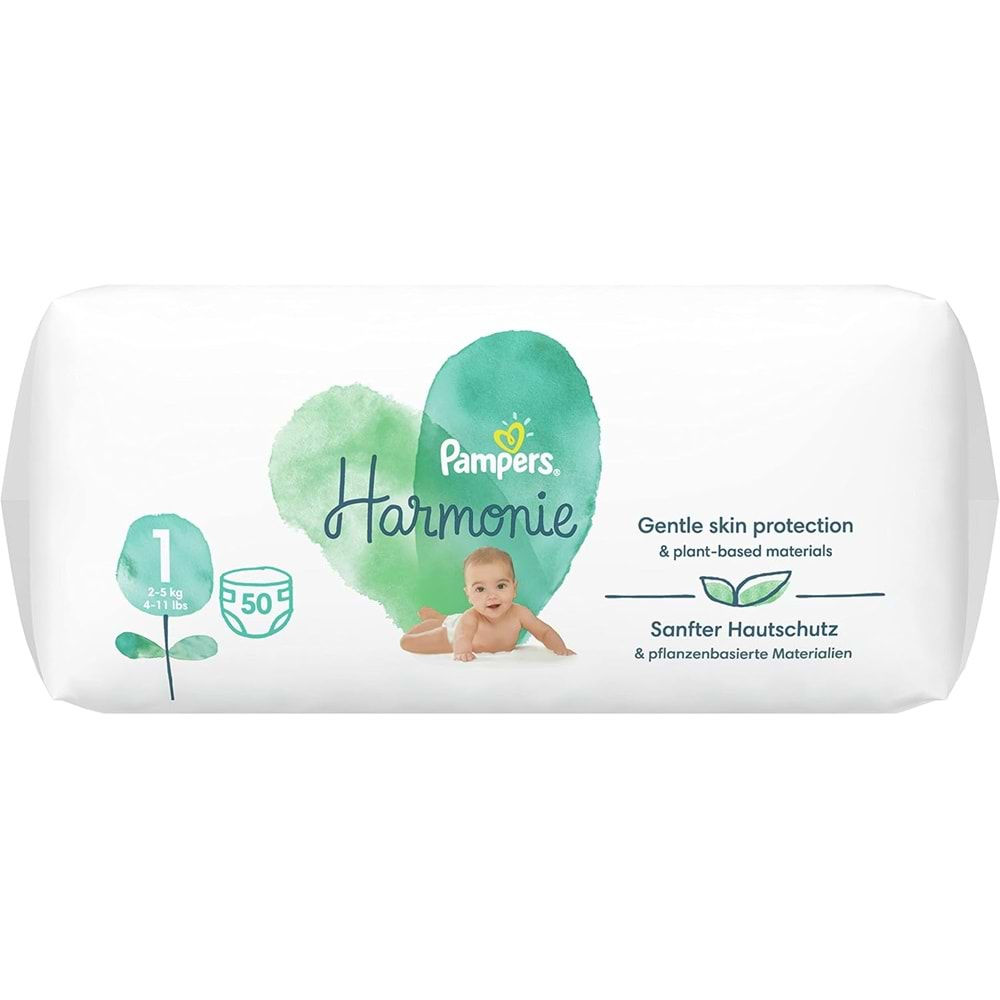 Prima Pampers Harmonie Bebek Bezi Beden:1 (2-5Kg) Yeni Doğan 150 Adet Aylık Ultra Fırsat Pk