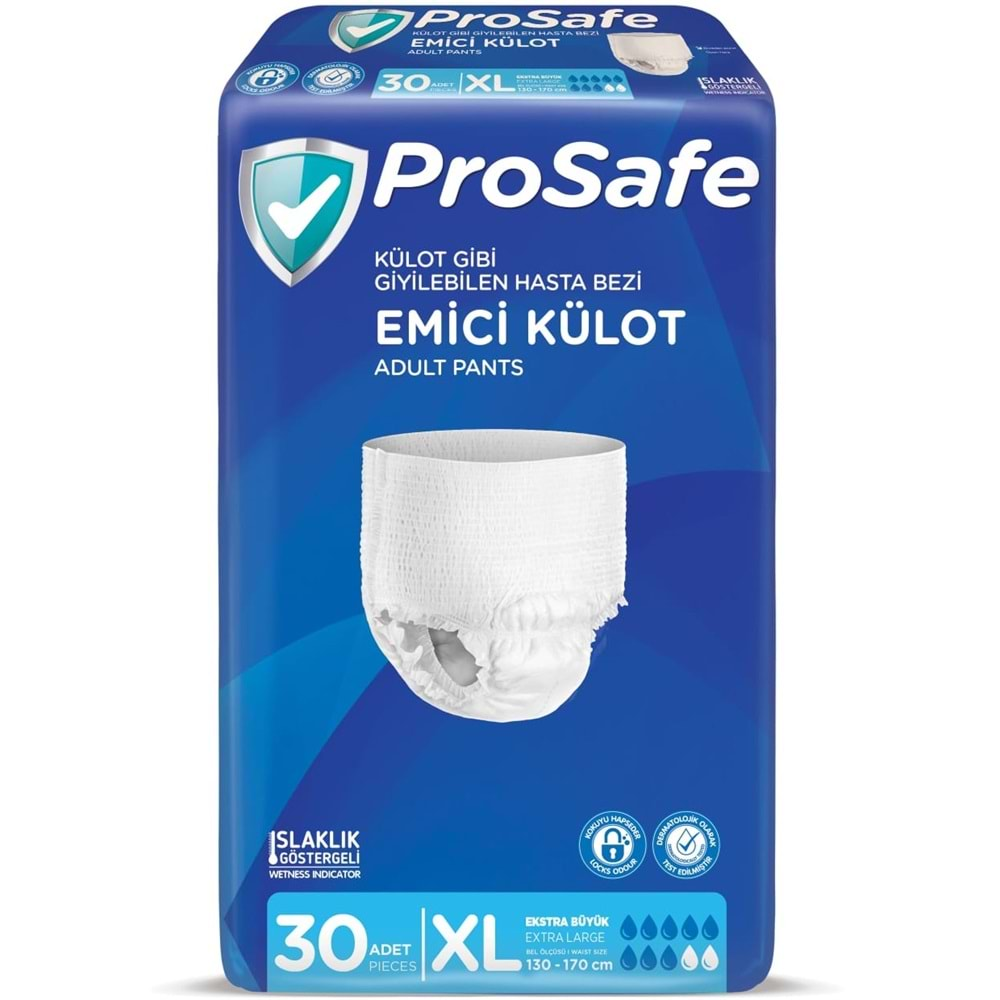 Prosafe Emici Külot Hasta Bezi XL-Extra Large 120 Adet (4PK*30)