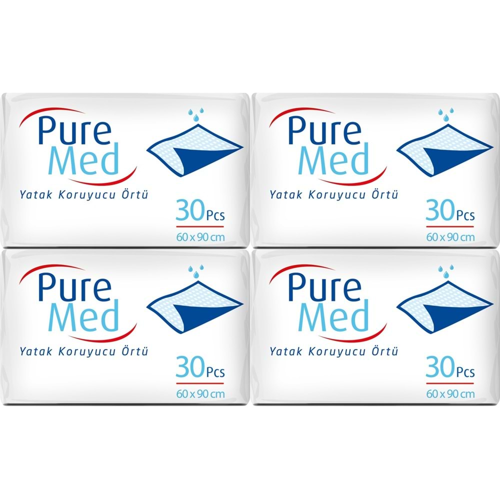 Puremed Hasta Yatak Koruyucu 60*90Cm 120 Adet (4PK*30)