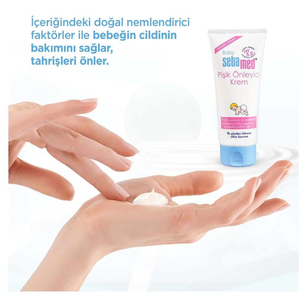 Sebamed Bebek Pişik Önleyici Krem 100ML (3 Lü Set)