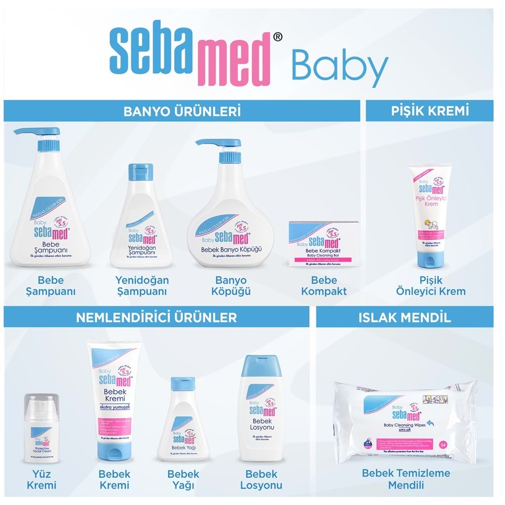 Sebamed Bebek Pişik Önleyici Krem 100ML (3 Lü Set)