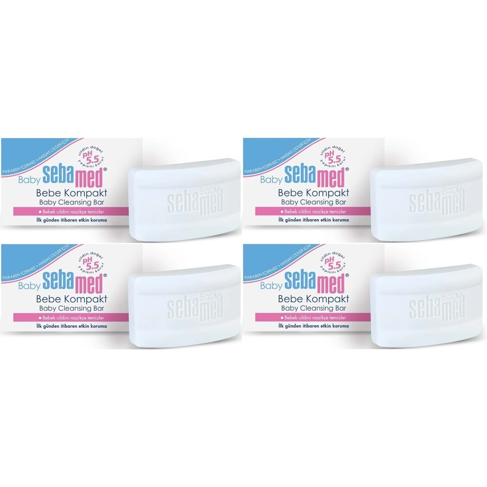 Sebamed Bebek Sabunu 100Gr Kompakt (4 Lü Set)