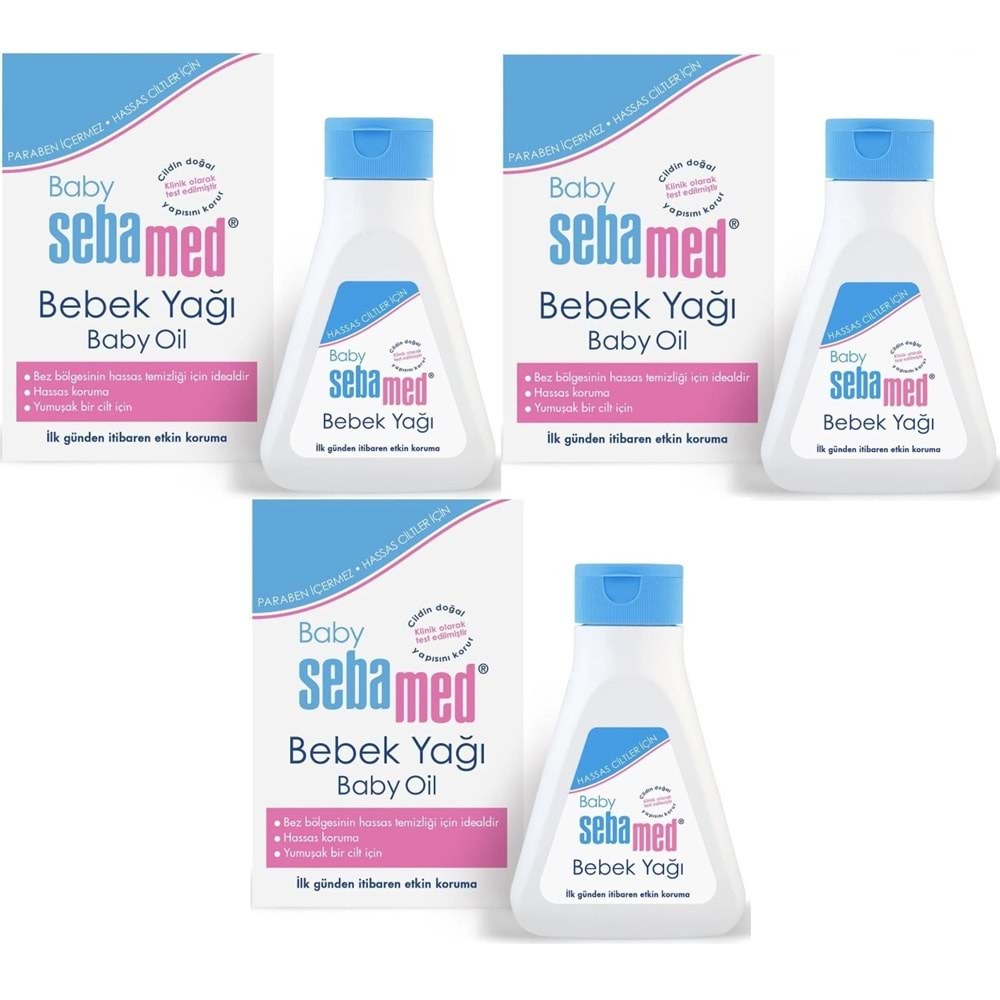 Sebamed Bebek Yağı 150ML (3 Lü Set)