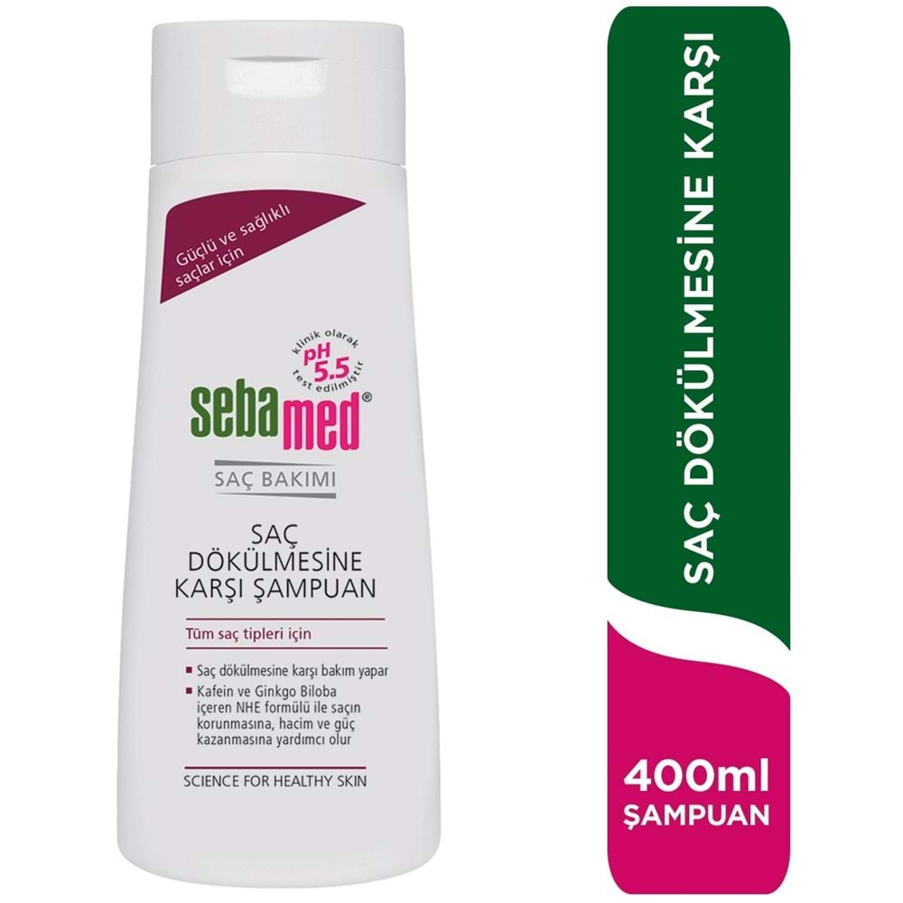 Sebamed Şampuan 400ML Saç Dökülmesine Karşı (Tüm Saç Tipleri için) (2 Li Set)