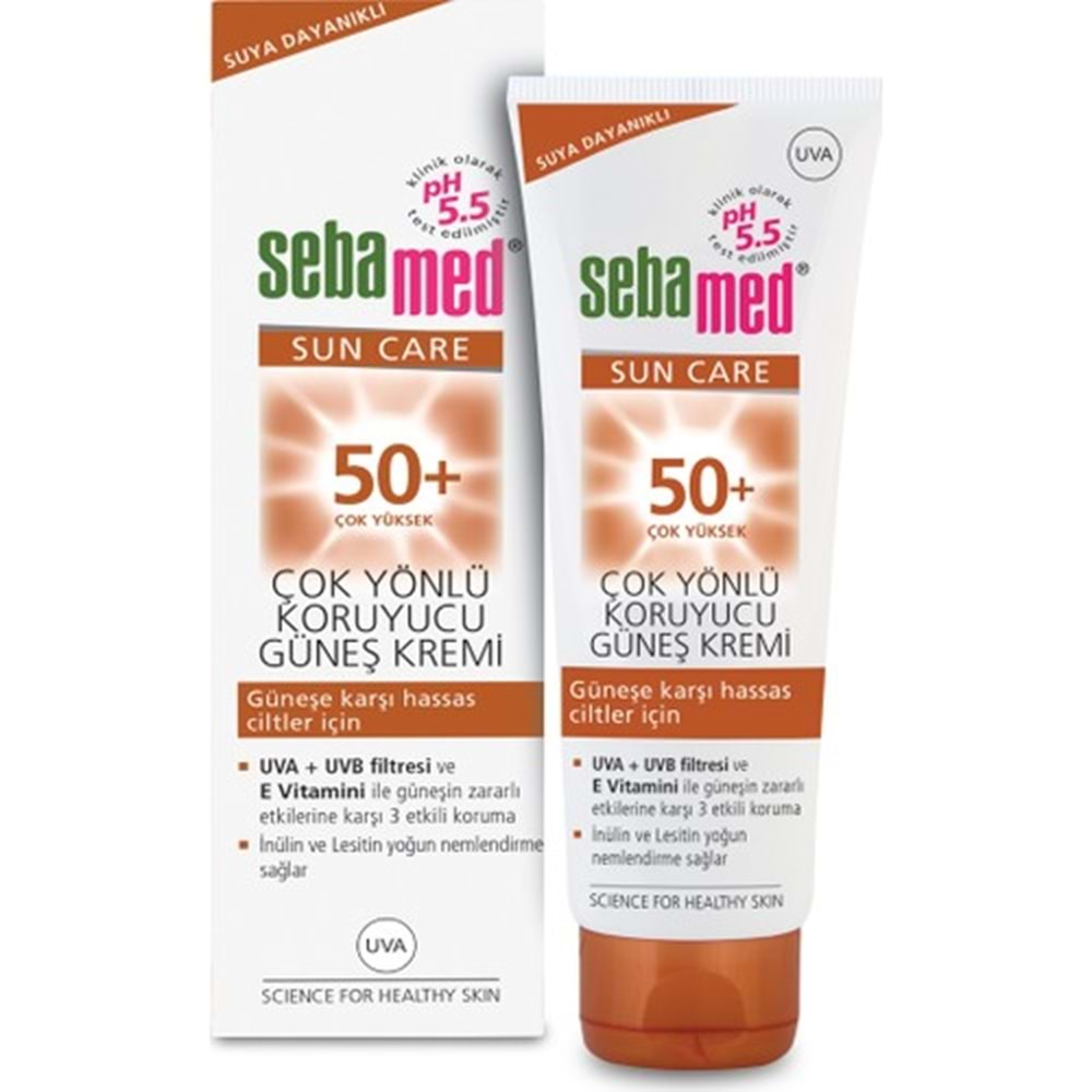 Sebamed Sun Care Çok Yönlü Koruyucu Güneş Kremi 75ML SPF 50+ Faktör (5 Li Set)