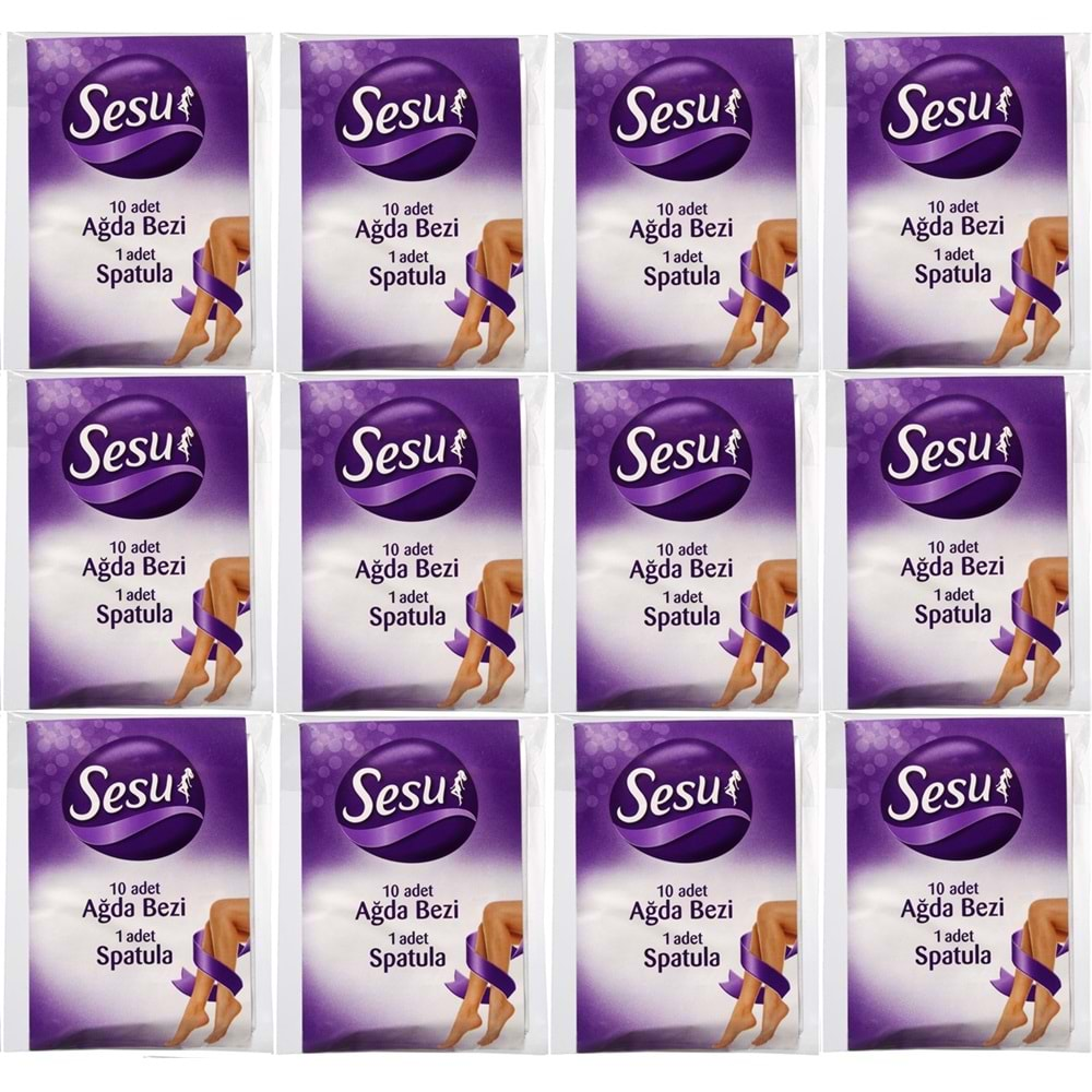 Sesu Ağda Bezi (Pk İçi 10 Lu) (12 Li Set)