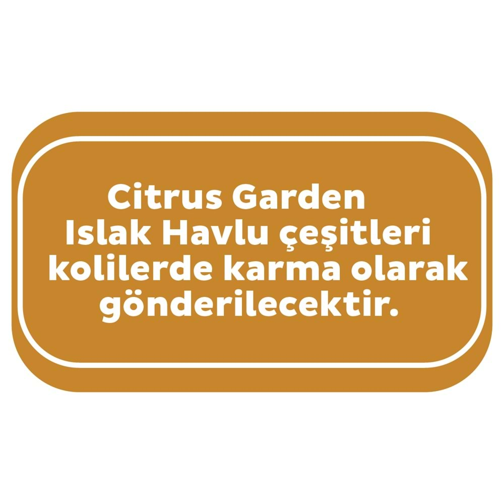 Sleepy Islak Havlu Mendil Meyve Çeşitleri 90 Yaprak (18 Li Set) Plastik Kapaklı (Citrus Garden)