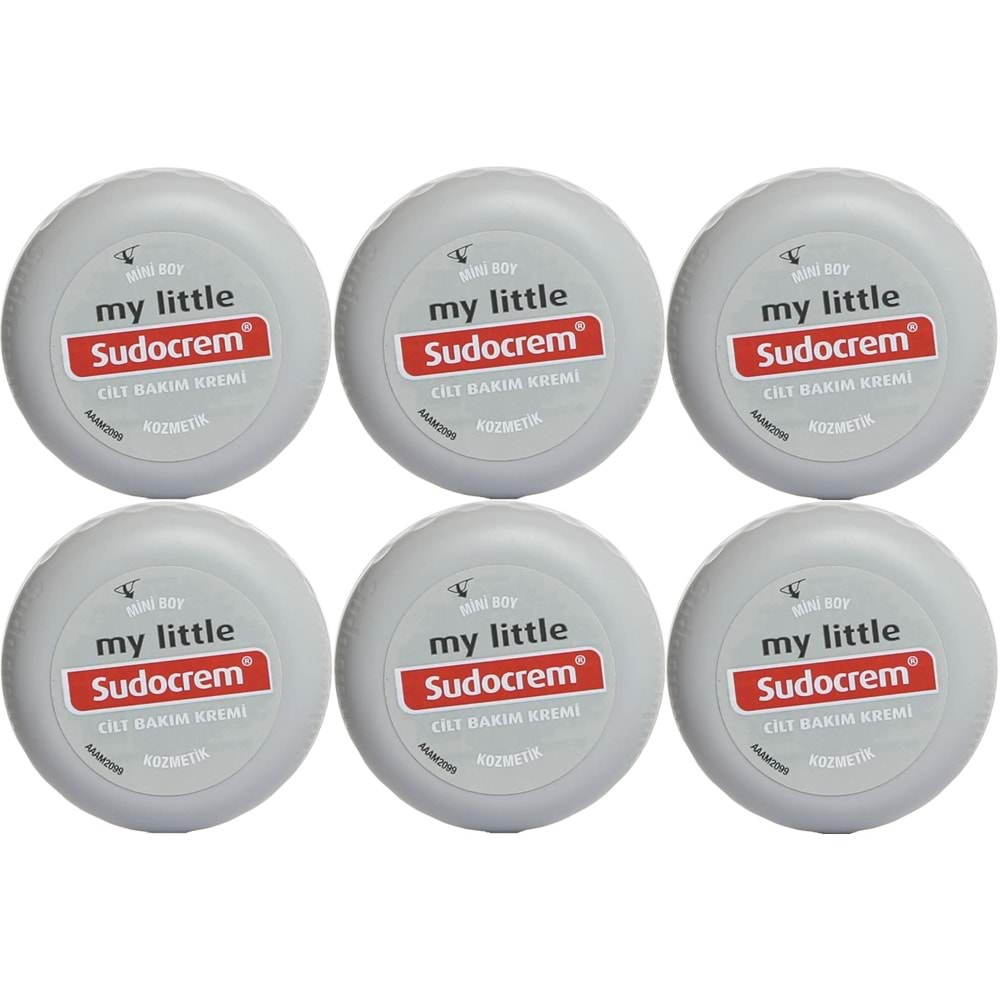 Sudocrem Cilt Bebek Bakım - Pişik Kremi 22GR (6 Lı Set) (Seyahat Boy)