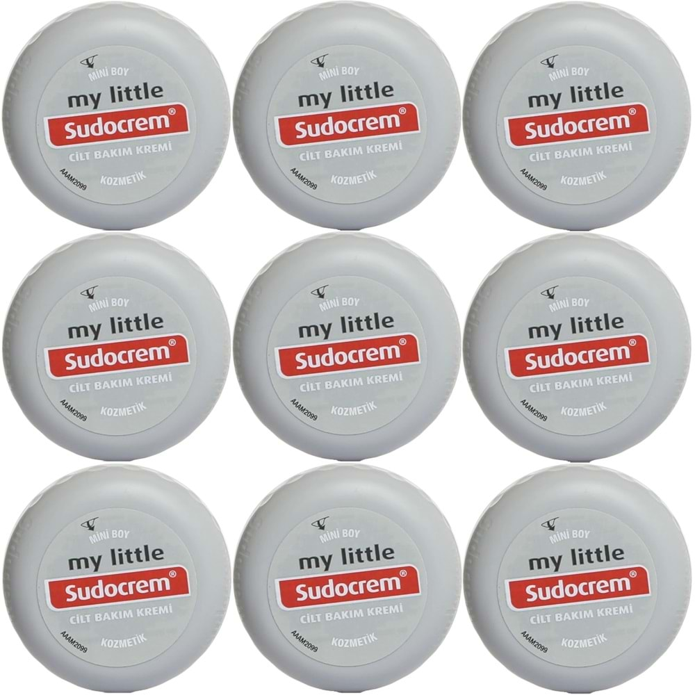 Sudocrem Cilt Bebek Bakım - Pişik Kremi 22GR (9 Lu Set) (Seyahat Boy)