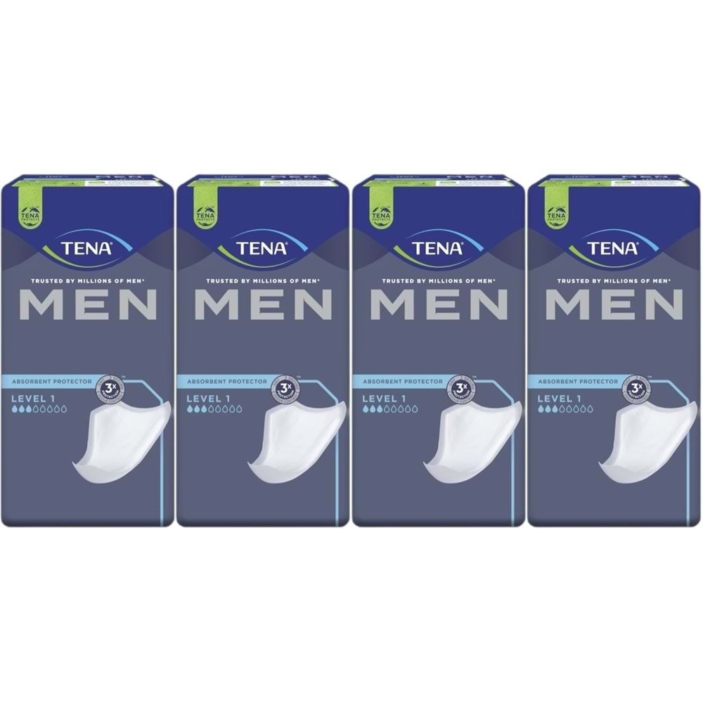 Tena Mesane Pedi Men/Erkek Level-1 96 Adet (4PK*24)