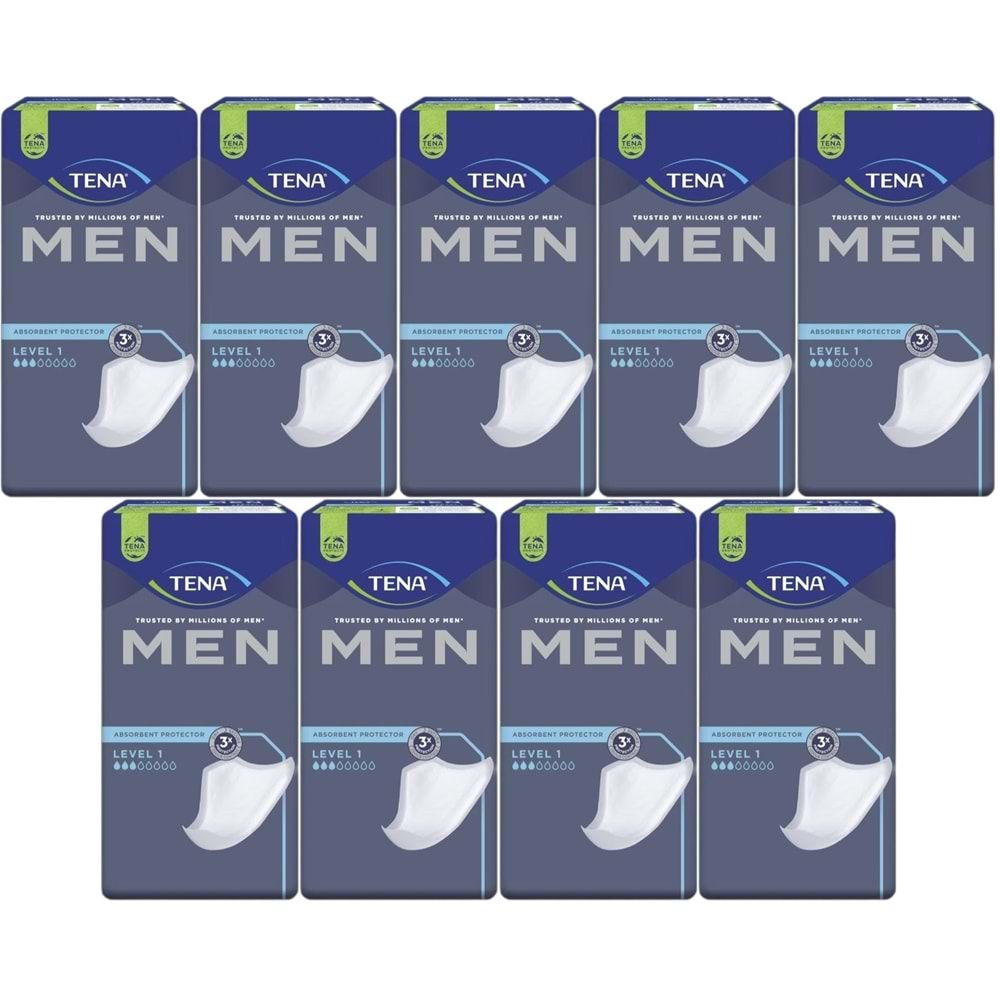 Tena Mesane Pedi Men/Erkek Level-1 216 Adet (9PK*24)