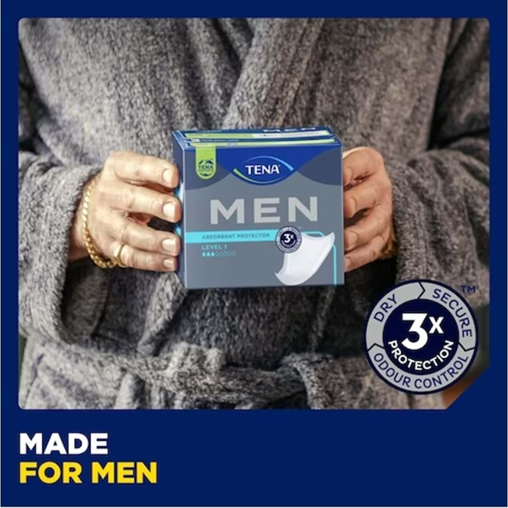 Tena Mesane Pedi Men/Erkek Level-2 100 Adet (5PK*20)