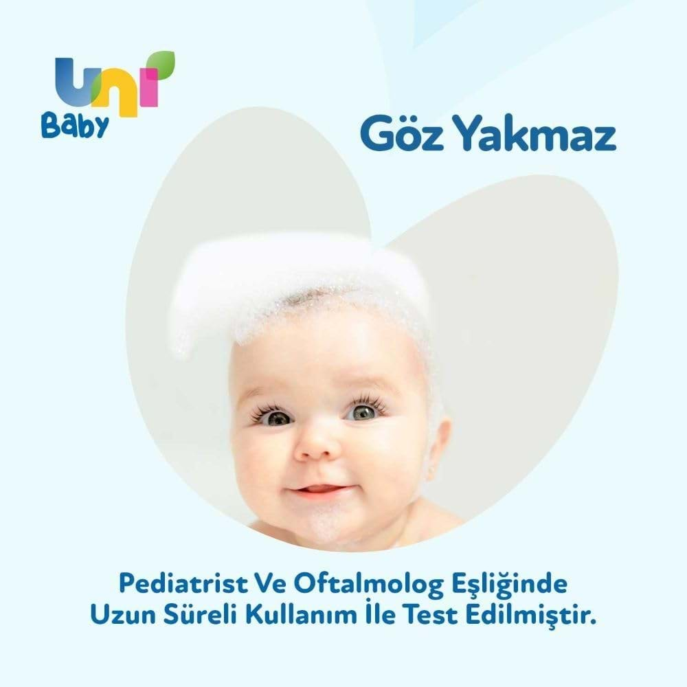 Uni Baby Bebek Şampuanı 700ML Keyifli Banyolar (Pompalı) (2 Li Set)