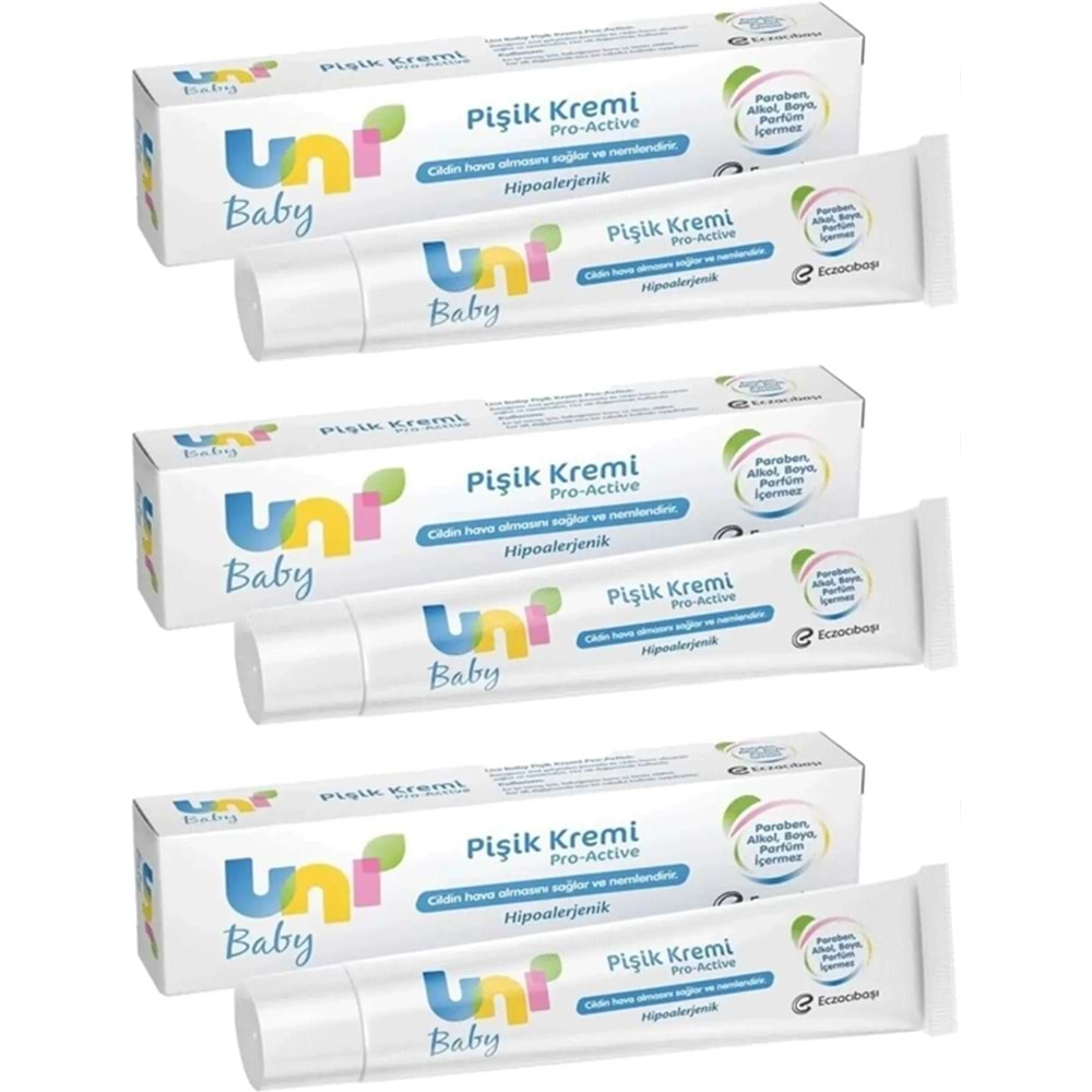 Uni Baby Pişik Kremi 30ML (3 Lü Set)