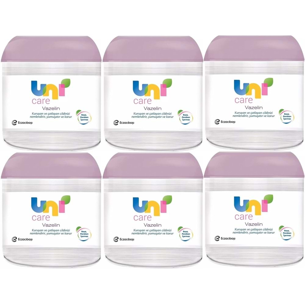 Uni Baby Vazelin 100ML Klasik (6 Lı Set)