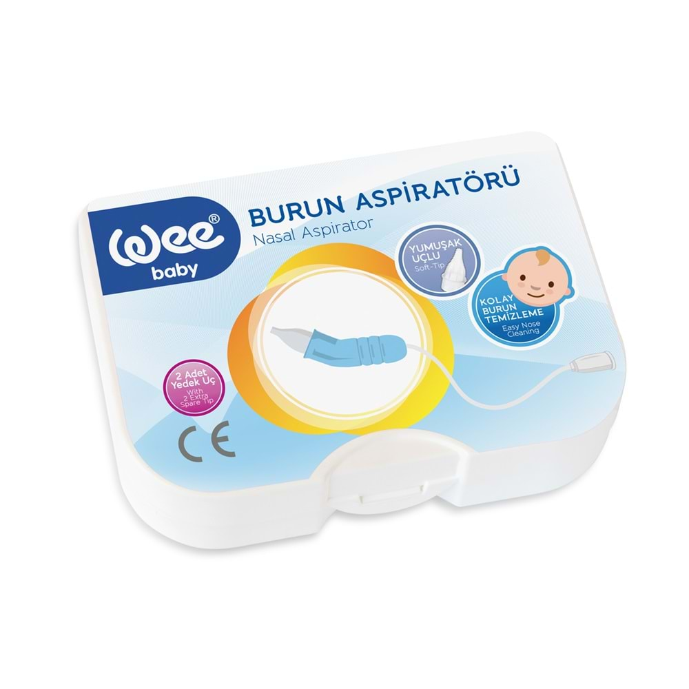 Wee Baby Burun Aspiratörü Nasal (Yeni Saklama Kabı Kutulu) (4 Lü Set)