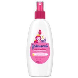 Johnsons Baby Bebek Kolay Tarama Spreyi 200ML Işıldayan Parlaklık