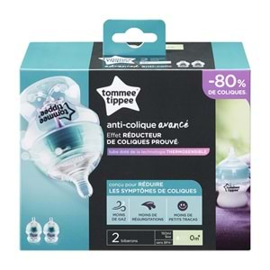 Tommee Tippee Gelişmiş Antikolik Biberon (Kutu İçi 2X150ML)