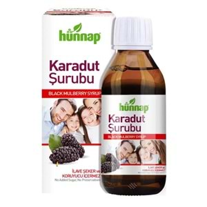 Hünnap Karadut Şurubu 50ML