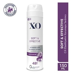 XO Deodorant 150ML Women-Kadın Soft & Effective