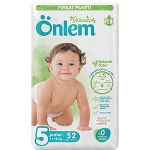 Önlem Bebek Bezi Botanika Beden:5 (11-18KG) Junior 52 Adet Fırsat Pk