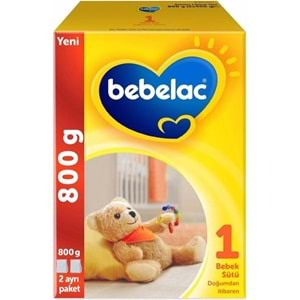 Bebelac 800GR No:1 Bebek Sütü (0-6 Ay) Doğumdan İtibaren