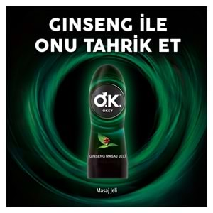 Okey Masaj Jeli 200ML Ginseng (Masaj Jeli)