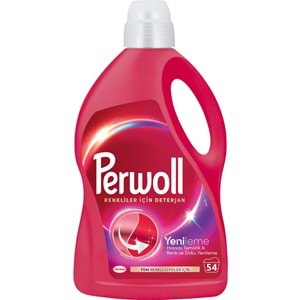 Perwoll Sıvı Çamaşır Deterjanı 2.97LT Renkli (54 Yıkama)