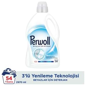 Perwoll Sıvı Çamaşır Deterjanı 2.97LT Beyaz (54 Yıkama)