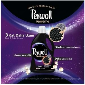 Perwoll Sıvı Çamaşır Deterjanı 2.97LT Siyah (54 Yıkama)